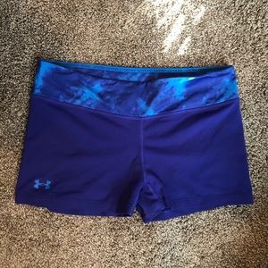 Blue Under Armor workout shorts